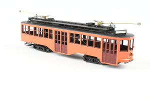 HO Brass Fairfield Models Pittsburgh Railway Co. Double End Jones Trolley CP Not Lettered