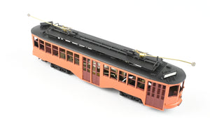 HO Brass Fairfield Models Pittsburgh Railway Co. Double End Jones Trolley CP Not Lettered