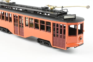 HO Brass Fairfield Models Pittsburgh Railway Co. Double End Jones Trolley CP Not Lettered