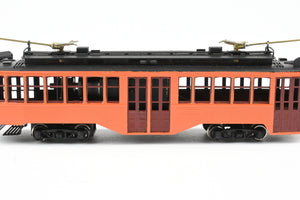 HO Brass Fairfield Models Pittsburgh Railway Co. Double End Jones Trolley CP Not Lettered