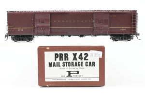 HO Brass The P Company PRR - Pennsylvania Railroad X42 Mail Storage Car CP
