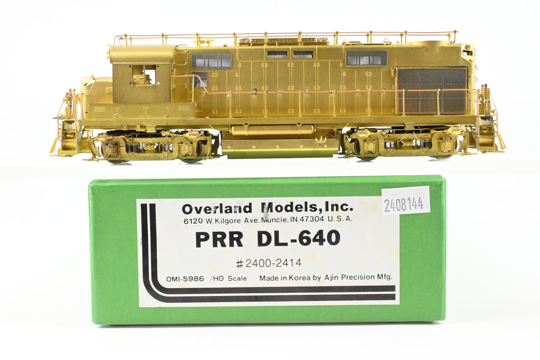 HO Brass OMI - Overland Models, Inc. PRR - Pennsylvania Railroad ALCo. DL-640/RS-27 Nos. 2400-2414