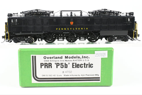 HO Brass OMI - Overland Models Inc. PRR - Pennsylvania Railroad P5b Electric #4702 CP