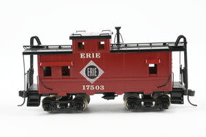 HO Brass Lambert Erie Railroad Steel offset Caboose Custom Painted