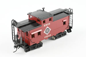 HO Brass Lambert Erie Railroad Steel offset Caboose Custom Painted