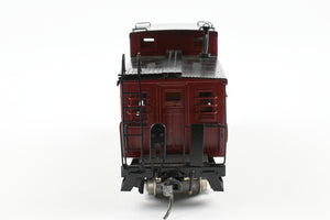 HO Brass Lambert Erie Railroad Steel offset Caboose Custom Painted
