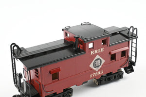HO Brass Lambert Erie Railroad Steel offset Caboose Custom Painted