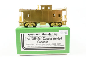 HO Brass OMI - Overland Models, Inc. Erie Railroad Off-Set Cupola Welded Caboose 1947-1960 Radio Equipped #C222-C269
