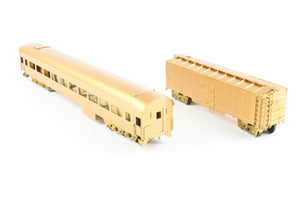 HO Brass NPP - Nickel Plate Products Erie Railroad Modernized Coach & 40 ton Milk Car Set