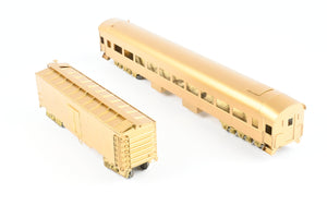 HO Brass NPP - Nickel Plate Products Erie Railroad Modernized Coach & 40 ton Milk Car Set
