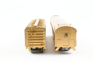 HO Brass NPP - Nickel Plate Products Erie Railroad Modernized Coach & 40 ton Milk Car Set