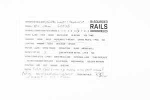 HO Brass Oriental Limited EMD SDP45 3600 HP - Erie Version
