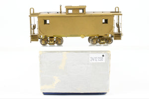 HO Brass NJ Custom Brass NKP - Nickel Plate Road 700 Series Steel Caboose with Trucks