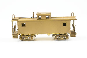 HO Brass NJ Custom Brass NKP - Nickel Plate Road 700 Series Steel Caboose with Trucks