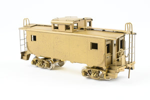 HO Brass NJ Custom Brass NKP - Nickel Plate Road 700 Series Steel Caboose with Trucks