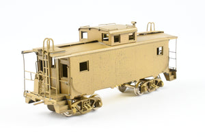 HO Brass NJ Custom Brass NKP - Nickel Plate Road 700 Series Steel Caboose with Trucks