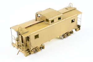 HO Brass NJ Custom Brass NKP - Nickel Plate Road 700 Series Steel Caboose with Trucks