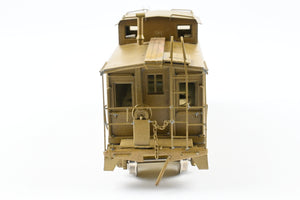 HO Brass NJ Custom Brass NKP - Nickel Plate Road 700 Series Steel Caboose with Trucks