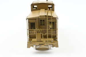 HO Brass NJ Custom Brass NKP - Nickel Plate Road 700 Series Steel Caboose with Trucks