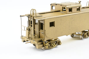 HO Brass NJ Custom Brass NKP - Nickel Plate Road 700 Series Steel Caboose with Trucks