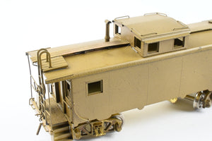 HO Brass NJ Custom Brass NKP - Nickel Plate Road 700 Series Steel Caboose with Trucks
