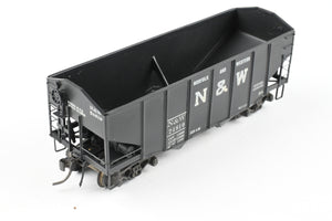 HO Brass Unknown N&W – Norfolk & Western 55-Ton 2-Bay Hopper Custom Painted REBOXX