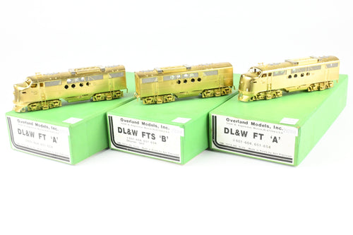 HO Brass OMI - Overland Models Inc. DL&W - Lackawanna EMD FT 