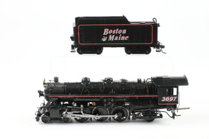 HO Brass NPP - Nickel Plate Products B&M - Boston & Maine P-2b 4-6-2 Pacific No. 3697 Custom Built and Detailed AS-IS