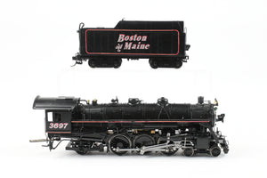 HO Brass NPP - Nickel Plate Products B&M - Boston & Maine P-2b 4-6-2 Pacific No. 3697 Custom Built and Detailed AS-IS