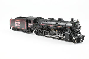 HO Brass NPP - Nickel Plate Products B&M - Boston & Maine P-2b 4-6-2 Pacific No. 3697 Custom Built and Detailed AS-IS