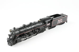 HO Brass NPP - Nickel Plate Products B&M - Boston & Maine P-2b 4-6-2 Pacific No. 3697 Custom Built and Detailed AS-IS