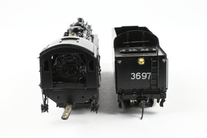 HO Brass NPP - Nickel Plate Products B&M - Boston & Maine P-2b 4-6-2 Pacific No. 3697 Custom Built and Detailed AS-IS