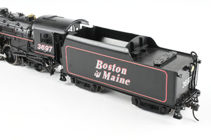 HO Brass NPP - Nickel Plate Products B&M - Boston & Maine P-2b 4-6-2 Pacific No. 3697 Custom Built and Detailed AS-IS