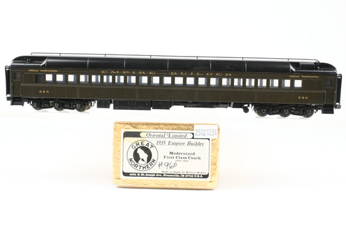 HO Brass CON Oriental Limited GN - Great Northern Modernized Heavyweight First Class Coach CP No. 960 1935 Empire Builder
