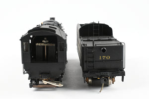 HO Brass NPP - Nickel Plate Products NKP - Nickel Plate Road Class L-1a 4-6-4 w/o Elephant Ears Custom Painted No. 170