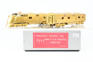 HO Brass Hallmark Models Various Roads EMD E3/6 A/B Set Powered A Unpowered B