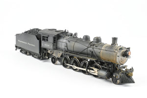 HO Brass PFM - SKI NP - Northern Pacific Class W 2-8-2 Boiler Tube Pilot Version, Custom Painted & Weathered