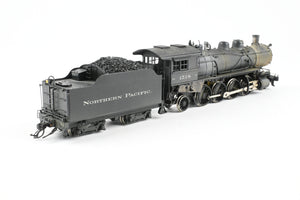 HO Brass PFM - SKI NP - Northern Pacific Class W 2-8-2 Boiler Tube Pilot Version, Custom Painted & Weathered