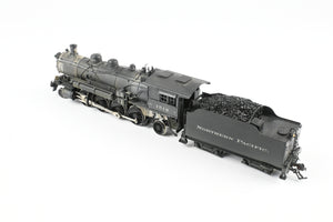 HO Brass PFM - SKI NP - Northern Pacific Class W 2-8-2 Boiler Tube Pilot Version, Custom Painted & Weathered