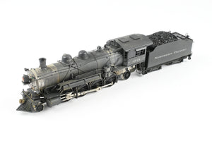 HO Brass PFM - SKI NP - Northern Pacific Class W 2-8-2 Boiler Tube Pilot Version, Custom Painted & Weathered