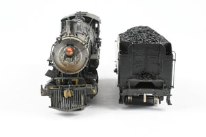 HO Brass PFM - SKI NP - Northern Pacific Class W 2-8-2 Boiler Tube Pilot Version, Custom Painted & Weathered