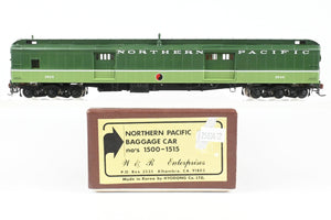 HO Brass W&R Enterprises NP - Northern Pacific Baggage Car Custom Painted "Loewy" no. 1510