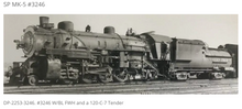 Load image into Gallery viewer, HO Brass DVP - Division Point SP - Southern Pacific MK-5/6 2-8-2

