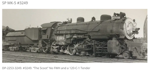 HO Brass DVP - Division Point SP - Southern Pacific MK-5/6 2-8-2