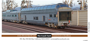 HO Brass TCY - The Coach Yard BNSF - Burlington Northern Santa Fe Business Cars