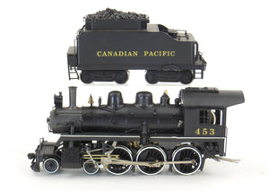 HO Brass Gem Models CPR - Canadian Pacific Railroad Class D-4g 4-6-0 Custom Painted