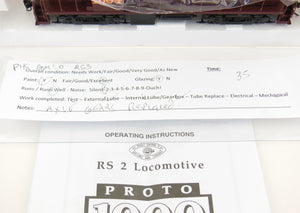 Copy of HO Life-Like Proto 1000 GM&O - Gulf Mobile & Ohio #1504 Alco RS2 Locomotive