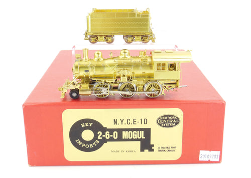 HO Brass Key Imports NYC - New York Central E-1D 2-6-0 Mogul