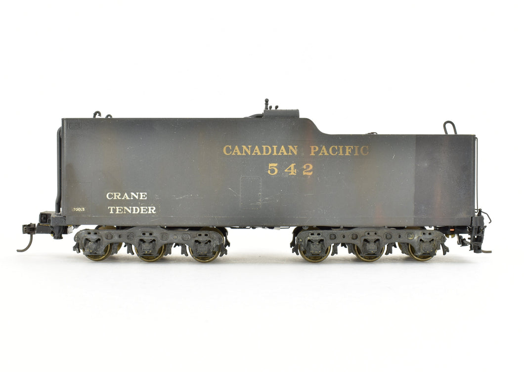 HO Brass OMI - Overland Models Inc. CPR - Canadian Pacific Railway Crane Tender Custom Built & Painted