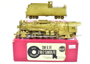 HO Brass Key Imports DM&IR - Duluth Missabe and Iron Range Class 2-10-2 "Santa Fe" AS-IS